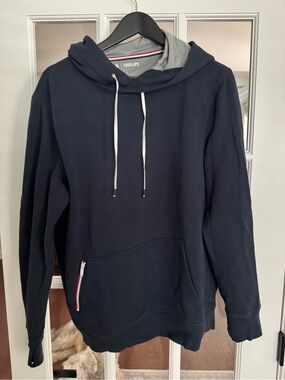 Fourlaps Men's Navy Pullover Hoodie